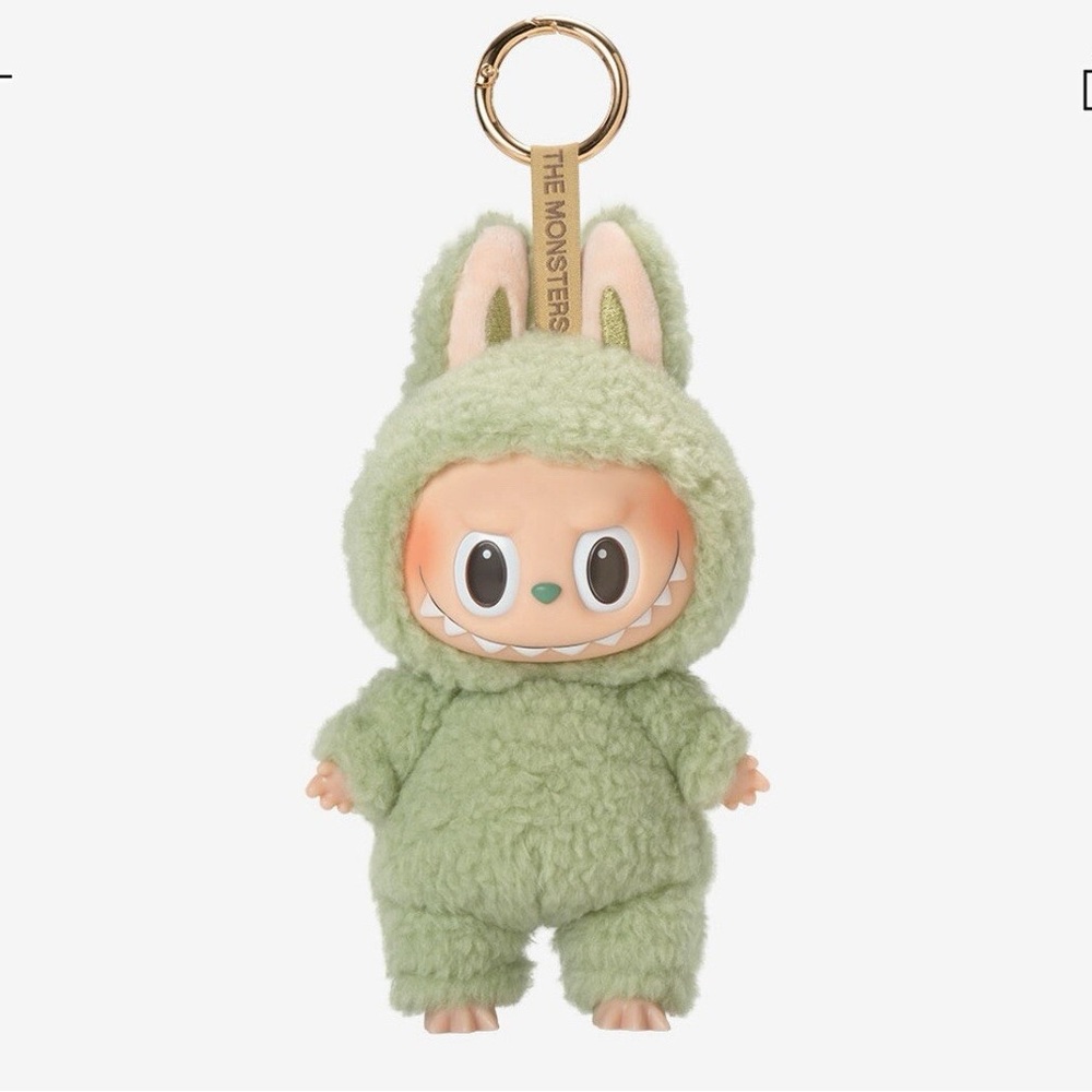 Authentic Exciting Macaron Green Grape Labubu from Pop Mart